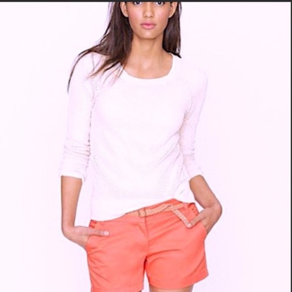 J. Crew Pants - J.Crew Chino  100% Cotton Shorts Coral size 2